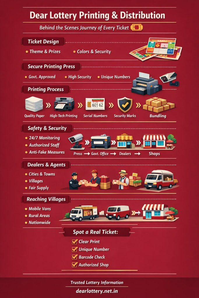 Dear Lottery Printing and Distribution – Behind the Scenes