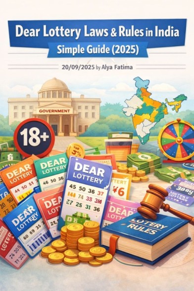 Dear Lottery Laws and Rules in India