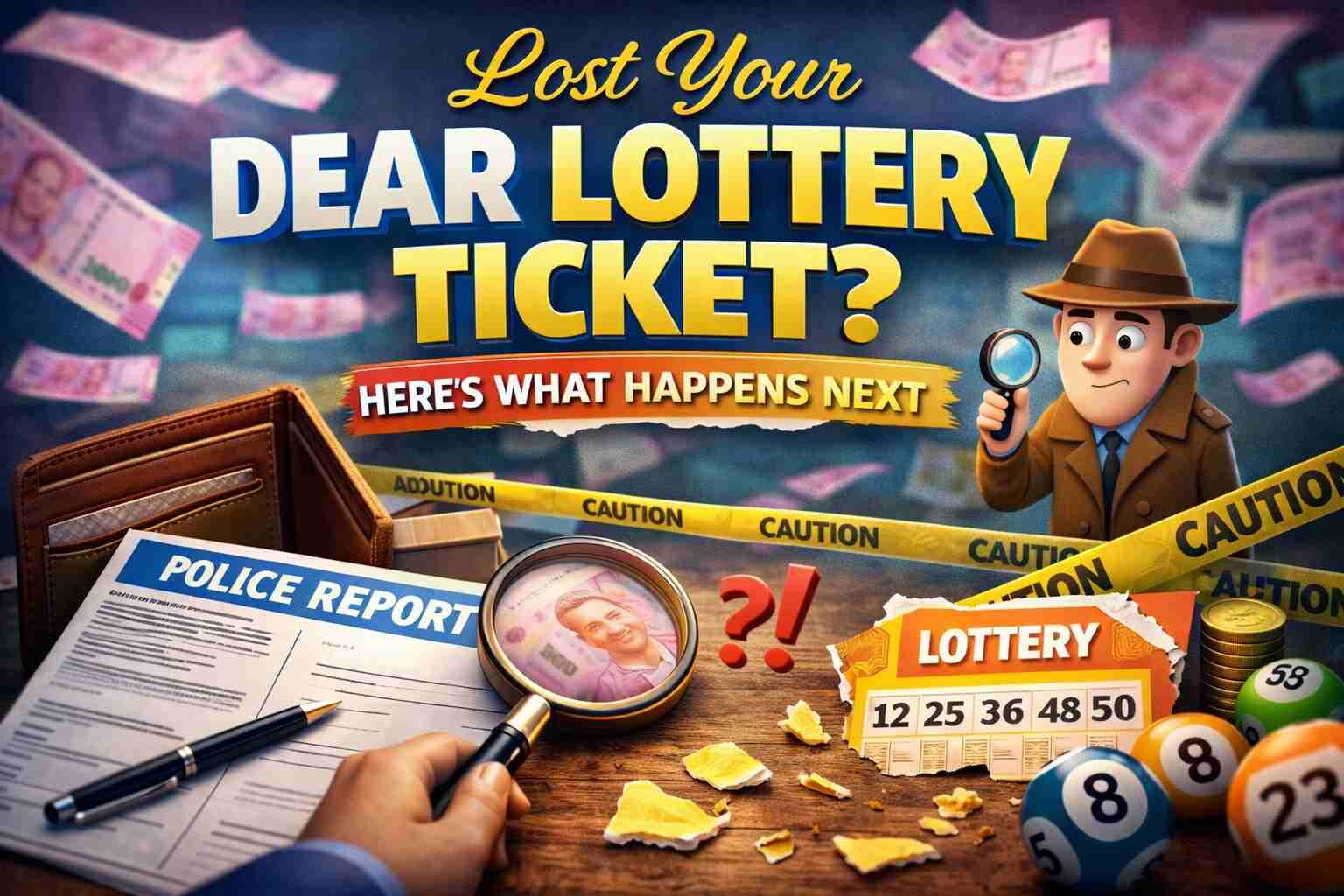 Lost Your Dear Lottery Ticket