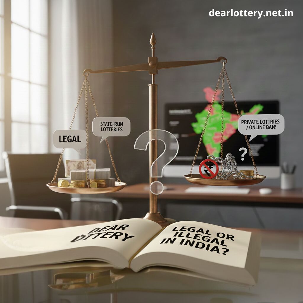 Is Dear Lottery Legal or illegal in India? 
